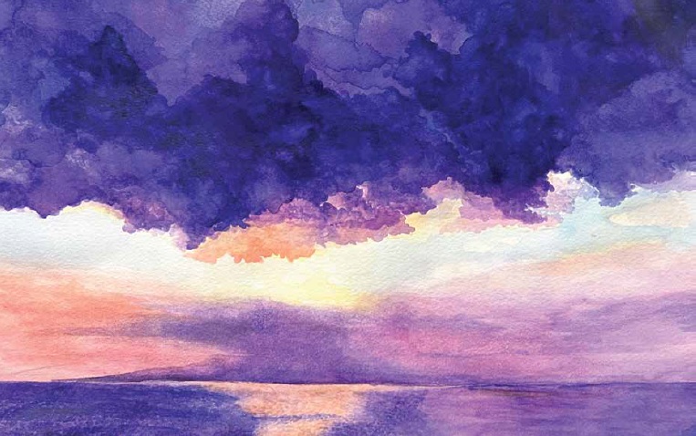 I Love Sunsets Painting