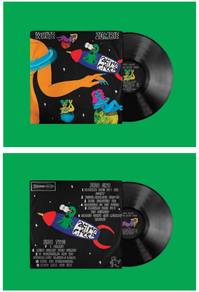 White Zombie Album Cover Design